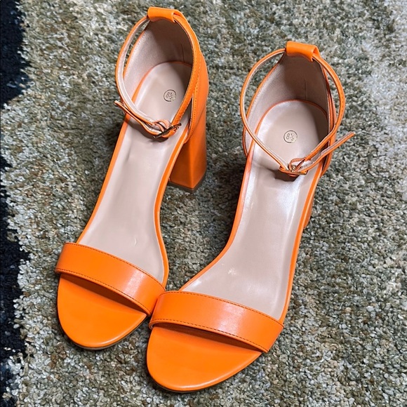 COASIS Women's Chunky Block Heels Open Toe Ankle Strap 3.5" Sandals 8.5 Worn 1X - Picture 13 of 14